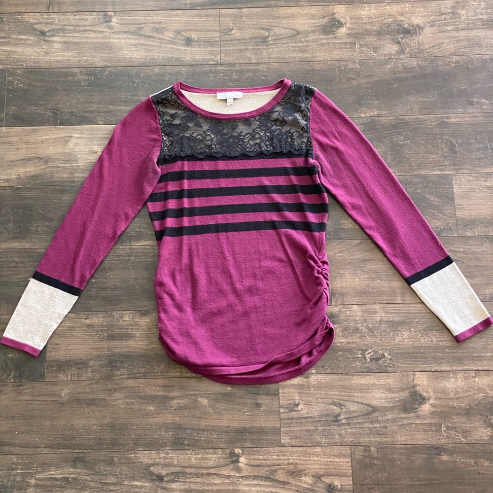 All At Once maternity sweater